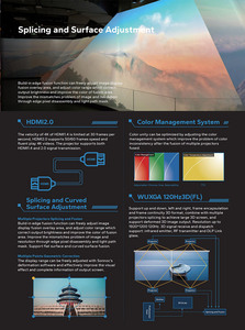 Sonnoc SNP-<strong>CW400</strong> 4200LM Laser Projector Home Cinema Projector with &plusmn;40&deg; Keystone - Product Image 4