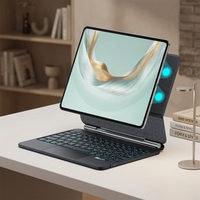 Expédition rapide Clavier magique pour Huawei MatePad Pro 12,2 pouces (2024-2025) Clavier de bureau professionnel