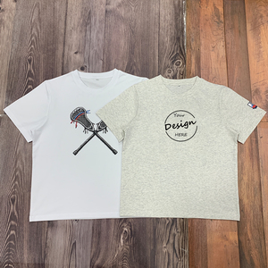 เสื้อผ้าลำลองสีพื้นสำหรับเด็กเสื้อยืดสำหรับเด็กอายุ3ขวบพิมพ์โลโก้ได้ตามต้องการสำหรับฤดูร้อน - Product Image 5