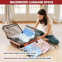 Sacs de rangement personnalisés LTT1723 avec logo, sacs sous vide pour vêtements, sacs sous vide pour couettes, sacs de compression pour bagages de voyage, sacs pour outils