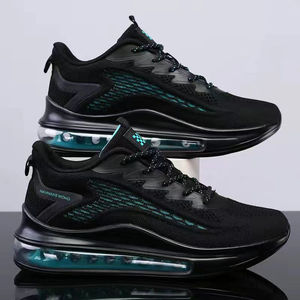 Chaussures de sport et décontractées tendance pour hommes pour le printemps Respirantes et confortables avec coussin d'<span class=keywords><strong>air</strong></span> sur toute la longueur pour la course à pied - Product Image 4