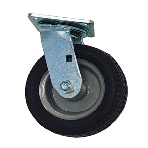 44 Series Heavy Duty Top Tấm Xoay Phanh Màu Grey Tpr Caster Đôi Bóng Raceway Cấu Trúc <span class=keywords><strong>Container</strong></span> Các Bộ Phận Phụ Kiện - Product Image 4
