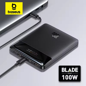<span class=keywords><strong>Baseus</strong></span> - <span class=keywords><strong>Batería</strong></span> <span class=keywords><strong>Externa</strong></span> Portátil de 100 W y 20000 mAh con Carga Rápida PD Tipo C, Cargador de <span class=keywords><strong>Batería</strong></span> Externo para Accesorios de Juego - Product Image 2
