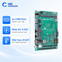 Carte mère industrielle 3,5 pouces intégrée Wildcat Lake DDR5 double LAN 2,5G 6 ports COM DC 9-36V OEM ODM