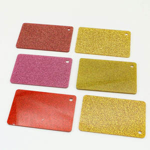 Sfavillante Glitter acrilico pannelli colorati lucidi per progetti artigianali decorazioni fai da te fondali regalo - Product Image 2