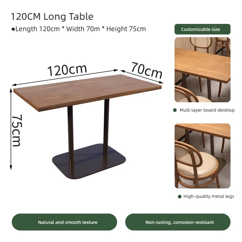Table de 120*70 cm de long