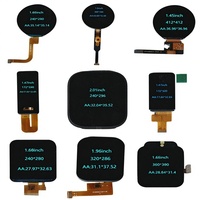Écran LCD TFT+CTP IPS de 1,83 pouces, résolution 240x284, interface SPI 4 lignes, circuit intégré de pilote GC9307C, 360cd/m2, GalaxyCore, appareils portables intelligents