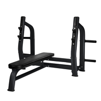 Appareil de musculation multifonctionnel Smith & Squat Rack avec banc plat de sécurité et plateforme