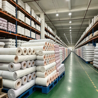 Ventes directes usine Tissu satiné tissé de poids moyen à pois gaufrés Dobby, brossé, doux, anti-boulochage, résistant à l'abrasion, 100% Polyester pour la maison