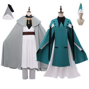 Disfraz de Cosplay de Anime Witch Hat Atelier Coco Agott, Sombrero, Capa, Uniforme, Vestido, Medias, para Fiesta de Halloween para Mujeres - Product Image 1