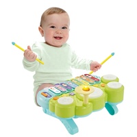 CPC Multifunctional Electronic Organ Educational Piano Keyboard Drum Set Musical Xylophone Toy for Kids