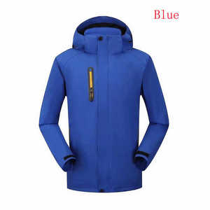 Chaqueta de hombre de talla grande personalizada de alta calidad, impermeable para exteriores, a prueba de viento con multicolor para uso en exteriores e interiores de EE. UU. - Product Image 6