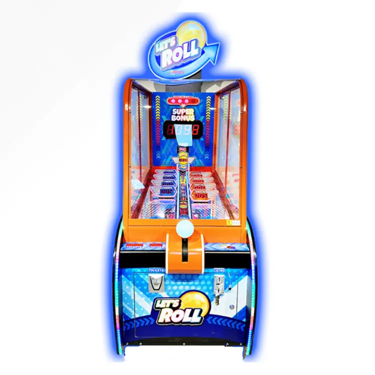 New Coin-Operated Let Us Roll Win Bonus Lottery Game Machine Carnival Games Indoor Amusement Hot Sale Redemption Machine