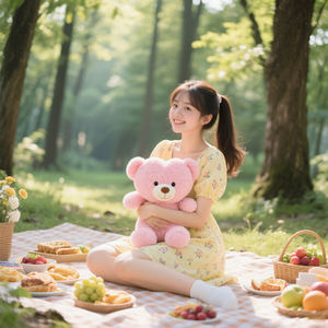 Oso de peluche personalizado latido del corazón Oso de peluche vacío barato Osos de latido del corazón multicolor - Product Image 1