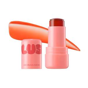Elensilia Trendy Plush Water Jelly Gel Lip & Cheek Tint Orange 10g Stick Hydratant - Product Image 1