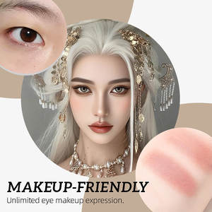 Nuevo diseño, 200 Uds., cintas para párpados, <span class=keywords><strong>tijeras</strong></span> para cejas, herramientas de maquillaje, encaje de doble párpado con Clip hecho de malla, <span class=keywords><strong>Accesorios</strong></span> de belleza - Product Image 2