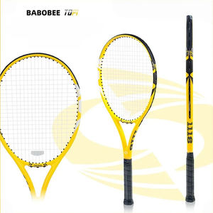 مضرب تنس أصلي من BaboBee مصنوع بالكامل من ألياف الكربون والبوليستر، مقاوم للصدمات، متين، احترافي للمنافسات الخارجية - Product Image 2