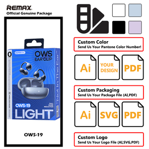 Remax Không Dây Mở Tai Earbuds Không Dây <span class=keywords><strong>Bluetooth</strong></span> 6.0 Thể Thao Tai <span class=keywords><strong>Clip</strong></span> Tai Nghe Trọng Lượng Nhẹ <span class=keywords><strong>Clip</strong></span> Trên Earbuds Với Mic - Product Image 2