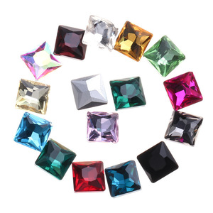 Diamants carrés et à angle droit, diamants d'eau de forme irrégulière pour vêtements DIY, accessoires super brillants à appliquer - Product Image 1