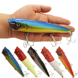Popper — leurre méné rigide coulant avec hameçon tripple, appât artificiel de type poisson nageur idéal pour la pêche à la carpe, Popper, 178mm, 68g - Product Image 1