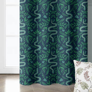 Nuovo Design moderno <span class=keywords><strong>tenda</strong></span> di finestra per camera da letto fiore modello di serpente <span class=keywords><strong>stampa</strong></span> <span class=keywords><strong>su</strong></span> tessuto Oxford tecnica tecnica di tipo vegetale - Product Image 4