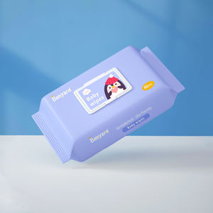 Toallitas bebe muestra gratis desechable 99.9% agua toallitas húmedas toallitas gruesas para bebés - Product Image 5