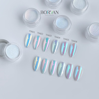 Poudre de chrome, pigment caméléon, effet miroir magique, aurore, perle pour nail art