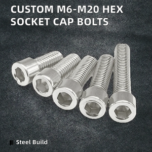 Tornillos de Cabeza Allen Personalizados a Precio de Fábrica, Hechos de Acero Inoxidable 304 y 316, Tornillos de Cabeza Hexagonal en Múltiples Tamaños - Product Image 4