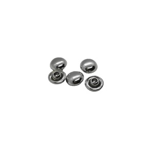 Bottoni Decorativi <span class=keywords><strong>in</strong></span> <span class=keywords><strong>Ferro</strong></span> a Doppia Testa per Borse e Abbigliamento, Rivetti a Doppio Borchie all'Ingrosso - Product Image 2