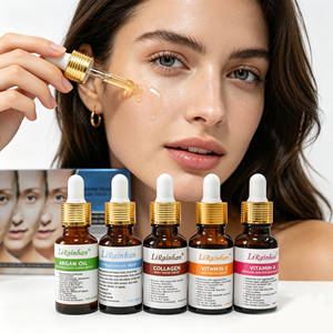 Set di Sieri Concentrati Anti-Età con Multivitaminici <span class=keywords><strong>A</strong></span>, C, <span class=keywords><strong>E</strong></span> <span class=keywords><strong>e</strong></span> Collagene - Set per la Cura della Pelle del Viso Idratante, Illuminante <span class=keywords><strong>e</strong></span> Rassodante - Product Image 1