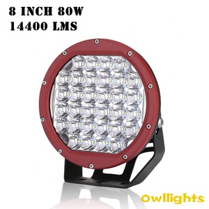 Accesorios para Camiones Más Potentes, Luz Antiniebla LED de 12V 24V, Focos LED de 8 Pulgadas, Luces de Conducción LED de 8'' y 160W - Product Image 5