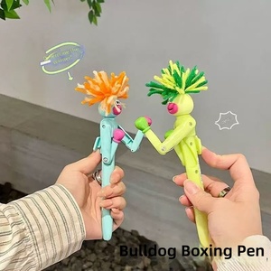 Divertidos Bolígrafos de Dibujos Animados de Boxeo, Bolígrafos Antiestrés Creativos, Material Escolar - Product Image 1