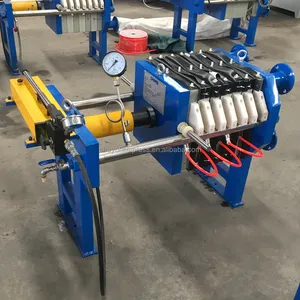 small sewage filter press for municipal waste sludge