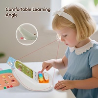 Tablette éducative interactive pour enfants avec cartes flash de phonétique, jouet de thérapie orthophonique pour tout-petits, idéal comme cadeau pour enfants