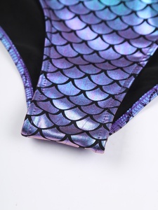 Femmes sirène une pièce maillot de bain avec bas slips jupe maillot de bain maillot de bain pour plage piscine surf parc aquatique - Product Image 4