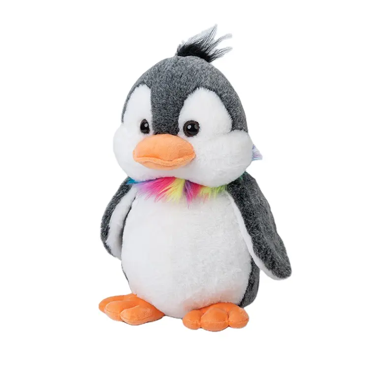 На заказ Симпатичный дизайн пингвина, множество стилей реалистичных игрушечных животных, плюшевые игрушки