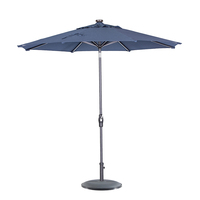 Sombrilla Premium para Terraza y Base para Hotel, Cafetería, Patio, Sombrillas y Bases para Exteriores