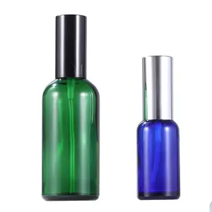 30ml Teal Blue Green Essential Oil Glass Bottle 5-100ml For Perfume Spray Glass Bottle Wholesale