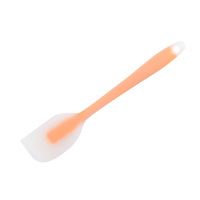 Usine pas cher prix de gros résistant à la chaleur de qualité alimentaire cuisine accessoires de cuisson conception d'impression spatule en silicone personnalisé