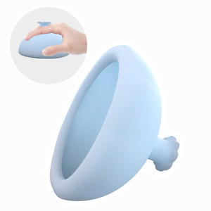 Silicone Palm ngực Bộ gõ cup ngực vật lý Viện trợ trị liệu cup chất nhầy rung thiết bị loại bỏ bộ gõ điều trị cho chất nhầy - Product Image 1