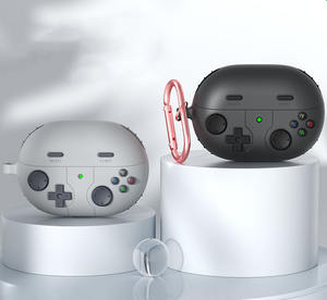 Estuche único para auriculares con diseño de Game-pad para Huawei Freebuds <span class=keywords><strong>Pro</strong></span> 3/SE <span class=keywords><strong>2</strong></span>, botones de silicona suave - Product Image 2