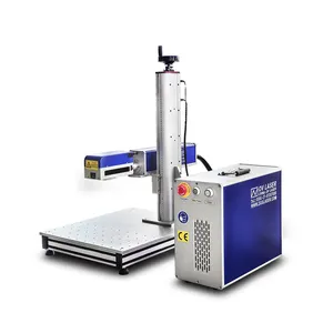 30W 50W 100w deep relief engraving jewelry raycus JPT IPG metal stainless steel 3d fiber laser marking machine price for sale