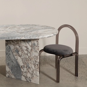 Mesa de Centro Moderna de Lujo de Mármol Calacatta <span class=keywords><strong>Viola</strong></span>, Encimera de Cocina, Comedor, Sala de Estar, Juego de Mesa y Sillas para 8 Personas de Mármol - Product Image 6