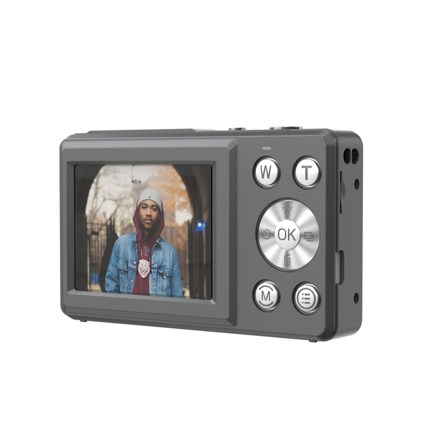 Colorful 2.4 Inch 4K Digital Camera 2.8Inch IPS Screen Kids Student Video Camera with 64MP 18X Digital Zoom