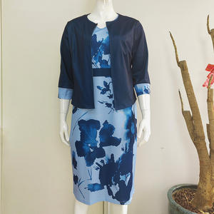 Prix de Gros 2024 Élégant Ensemble <span class=keywords><strong>Jupe</strong></span> Moulante <span class=keywords><strong>Africaine</strong></span> Imprimé Fleurs 3D de Bureau, Fourniture ODM Grandes Tailles Femme, Décoration Ceinture Empire - Product Image 6