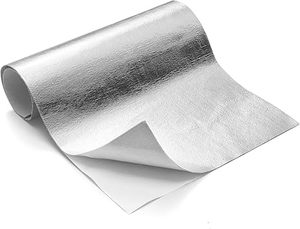 Classe A <span class=keywords><strong>Isolation</strong></span> thermique ignifuge 80GSM-180GSM Feuille d'aluminium en fibre <span class=keywords><strong>de</strong></span> verre <span class=keywords><strong>pour</strong></span> enveloppe <span class=keywords><strong>de</strong></span> tuyau - Product Image 2