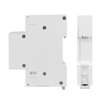 Compteur d'énergie intelligent bidirectionnel TOMZN Zigbee TUYA 18mm 63A WIFI avec minuterie, moniteur de puissance, compteur kWh et protection contre les surtensions et surintensités.