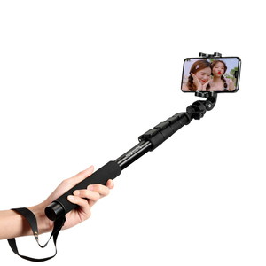 Qzsd Zp001 Nhôm Selfie Stick Có Thể Gập Lại <span class=keywords><strong>Monopod</strong></span> Với Từ Xa Không Dây Màn Trập & 360 Độ Xoay Đứng Cho Điện Thoại Di Động - Product Image 1