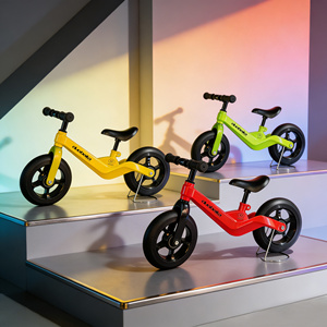 Bicicleta de Equilibrio 1:3, Modelo de Coche de Colección Miniatura de Metal Fundido a Presión, Regalo Multiusos - Product Image 1