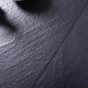 Phật sơn phong cách hiện đại màu đen tinh khiết 60x60 <span class=keywords><strong>Slate</strong></span> lõm sa thạch sàn gốm và tường gạch cho phòng tắm nhà hàng khách sạn - Product Image 4